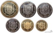   Набор Крым 6 монет  Ласточкино гнездо